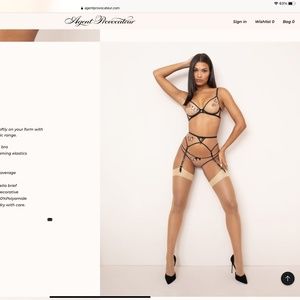 Agent Provocateur Odelia High Apex Underwired Bra NWT Rare